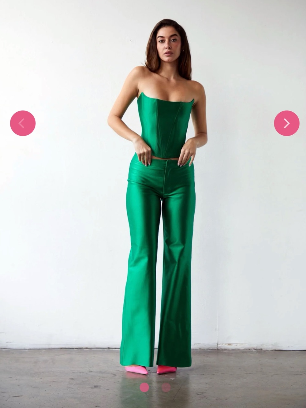 Rezek Trousers in Emerald Green